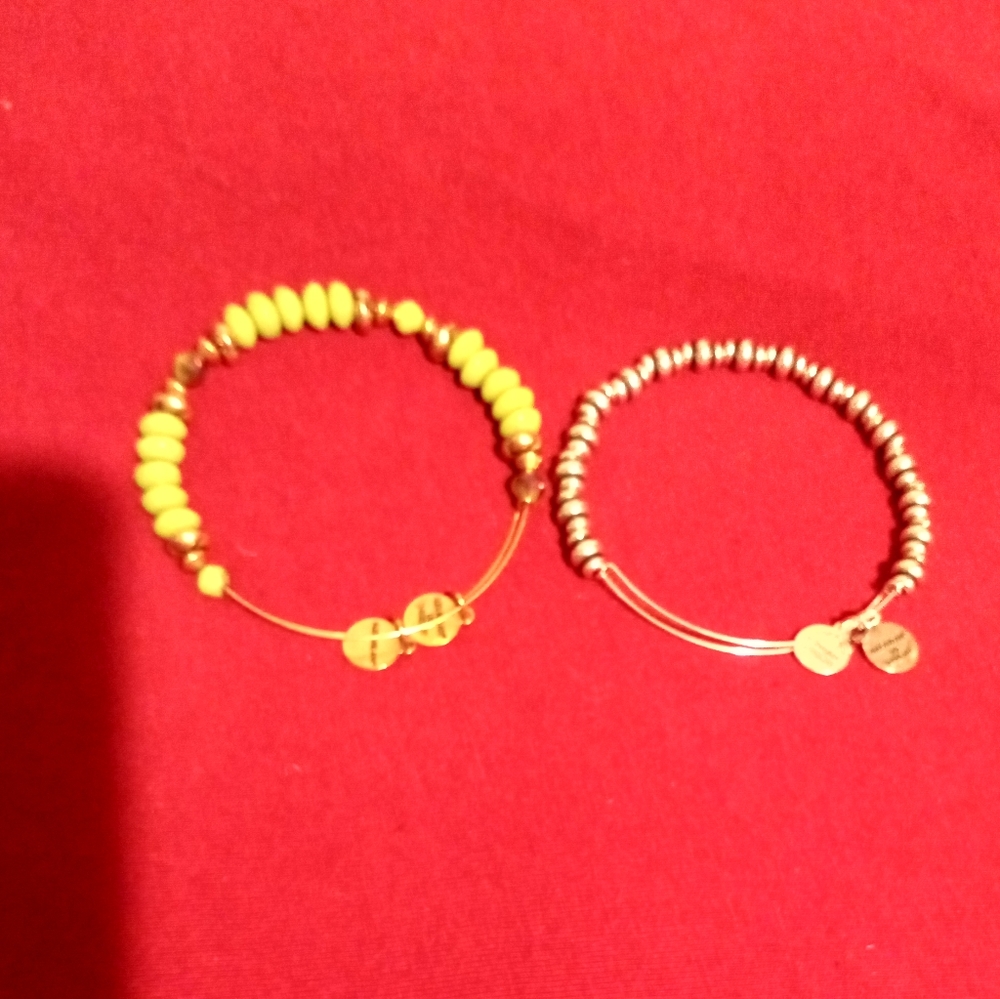 2 Alex and Ani bracelets